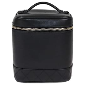 Beauty case vintage nera Chanel