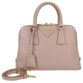 Bolso Promenade Small en Saffiano Rosa Antiguo de Prada
