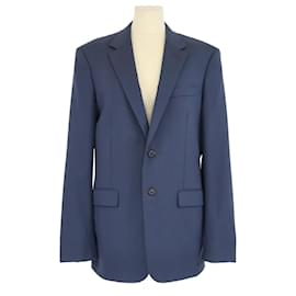 Blazer blu navy a un bottone Prada