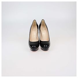 Schwarze Lackleder Bianca-Pumps von Christian Louboutin