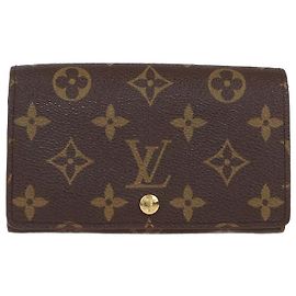 Geldbörse Porte-Monnaie Tresor aus Monogramm-Canvas von Louis Vuitton