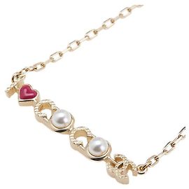 Collana di perle con motivo a cuore I LOVE COCO di Chanel