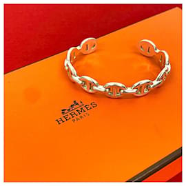 Hermes Chaine d'Ancre Enchaînée Silver 925 Bracelet - Hermès