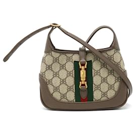 Gucci x Balenciaga PVC/Leder Das Hacker-Projekt Jackie 2way Schultertasche 680132