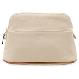 Bolide Tasche 20 aus beigem Canvas von Hermes - Hermès