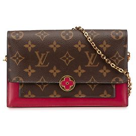 Borsa a spalla portafoglio floreale Monogram Louis Vuitton