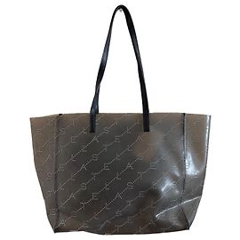 Stella Mc Cartney Borsa Tote Stella McCartney Monogramma Grigio Trasparente