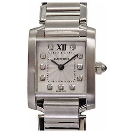 Orologio Cartier Tank Française in acciaio inossidabile