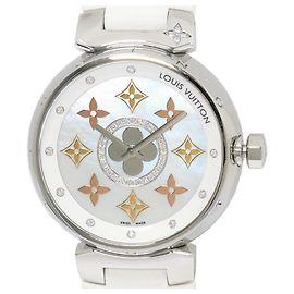 Louis Vuitton Tambour Edelstahl Uhr