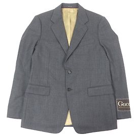 Blazer de lana a medida Gucci