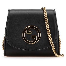 Gucci Blondie Leder Schultertasche mit Kette