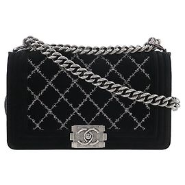 Borsa a Spalla 2 in 1 in Pelle Vellutata Chanel Boy Chanel 25