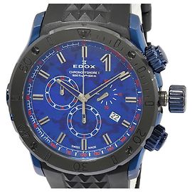 Autre Marque Edelstahl-Chronograph Edox Chronoffshore 1