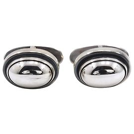 Autre Marque Gemelli rotondi in argento 925 Georg Jensen