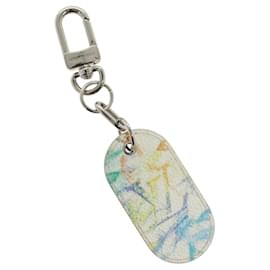 LOUIS VUITTON Chaveiro Charm Tab Militar Cores Pastel MP2862 LV Auth 138909 - Louis Vuitton