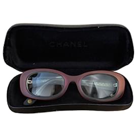 Occhiali da sole Chanel Rosso scuro