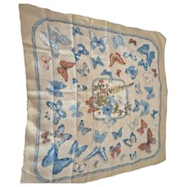 Foulard in seta Hermès The Butterflies 90x90