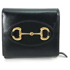 Billetera mediana compacta Horsebit Gucci 621891