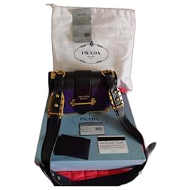Borsa Notebook Prada in pelle viola - Autre Marque