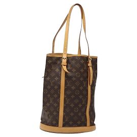 LOUIS VUITTON Bolsa de Hombro Monogram Bucket GM M42236 LV Auth th6298