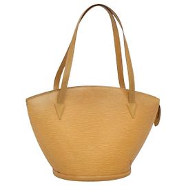 LOUIS VUITTON Borsa a Spalla Epi Saint Jacques Gialla M52269 Auth 140079