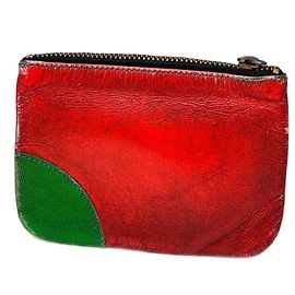 Comme Des Garcons Vintage Commes Des Garçons Leather Card Holder multicolor