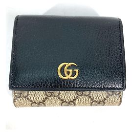 Gucci GG Supreme Marmont Compact Wallet