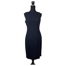 Vestido negro cut-out Gianni Versace