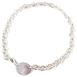 Tiffany & Co Tiffany&Co. Ovaltag SV925 Halskette