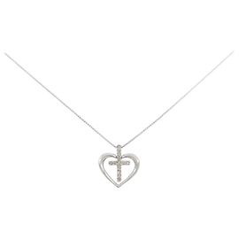 Autre Marque Au585 Au750 Diamond Necklace