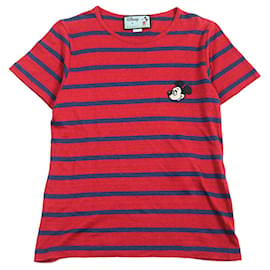 Gucci Cotton GUCCI × Disney Top 596906 White Multiple colors Cream