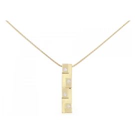 Autre Marque Collar de diamante Au750