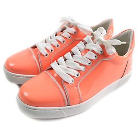Zapatillas de cuero patentado FUN VIEIRA de Christian Louboutin