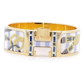Hermes Click H Enamel Bracelet - Hermès