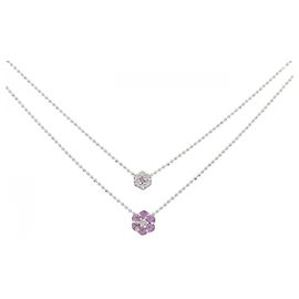 Autre Marque Collana in diamante di zaffiro Au750