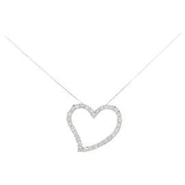 Autre Marque Au750 Herz Diamant Halskette