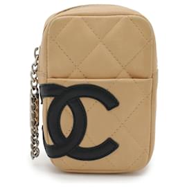 Estuche de cuero para cigarrillos de la línea Cambon de Chanel