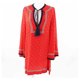 Gucci GG diagonal silk tunic