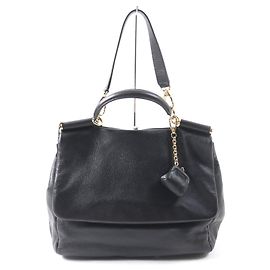 Dolce & Gabbana 2-in-1 Lederhandtasche Sicily von Dolce&Gabbana