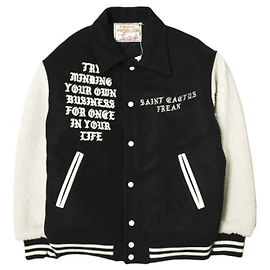 Autre Marque Saint Michael × Cactus Plant Flea Market CP_VARSITY JKT Woll-Collegejacke
