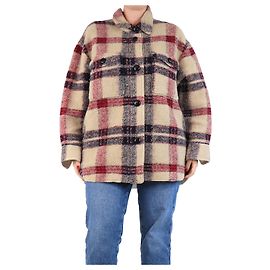Isabel Marant Etoile Lila Shacket - Größe UK 12