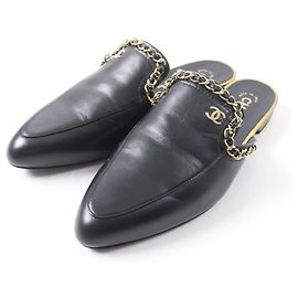 COCO Mark Leder Mule Chanel 19A G34926