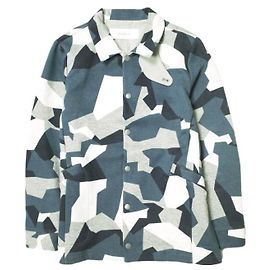 Autre Marque JAQUETA CAMUFLAGEM CURLY DUPLA Jaqueta em mistura de algodão
