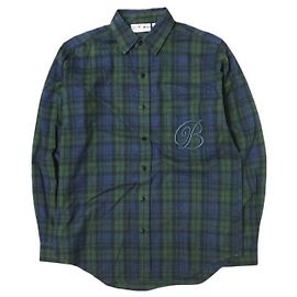 Autre Marque Camicia in flanella di cotone B EMBLEM BlackEyePatch