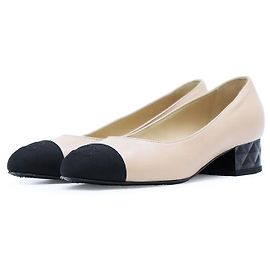 Ballerine in pelle Chanel