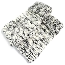 Woll- und Kaschmirhandschuhe COCO Mark mit Strass Chanel P39194