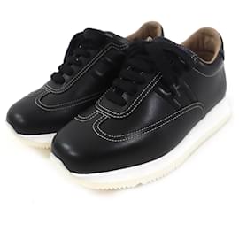 Sneakers in pelle con logo H Quick di Hermès