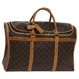 LOUIS VUITTON Monogram Sac Shan 55 Transport pour Animaux M42021 LV Auth 138133
