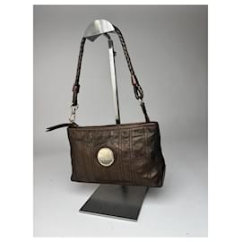 Céline Borsa in pelle vintage Celine bronzo
