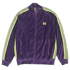 Needles R.C. Track Jacket Embroidered Velour Jacket - Autre Marque